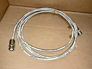Fujikura RG-55/U Flexible RF Coax Cable Double Shielded - 9' - BNC-P2 to BNC-P2 - Picture 1 of 5