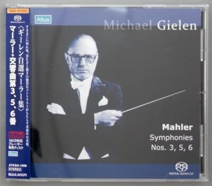 Michael Gielen Mahler Symphonies No.3 5 & 6 SACD ALTUS TOWER RECORDS Limited - Picture 1 of 2