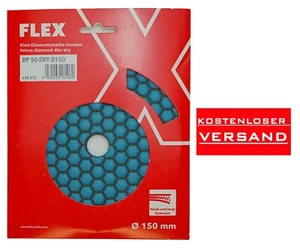 Flex DP 50 DRY D150 Diamantschleifpad 150mm K50 1 Stück Schleifpad Diamant - Bild 1 von 1