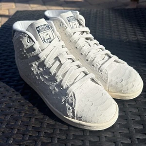 Zapatos deportivos Adidas Stan Smith Mid de piel de serpiente para mujer BB4862 talla 7,5 - Imagen 1 de 14