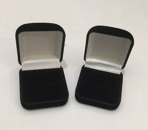 Ring Geschenkbox Hochzeit Verlobungshalter Aufbewahrungskoffer Schmuck Neu (2) - Bild 1 von 2