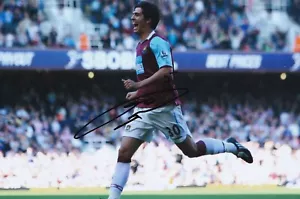 Football - James Tomkins - Hand Signed 12x8 Inch Photo - West Ham United - COA - Picture 1 of 1