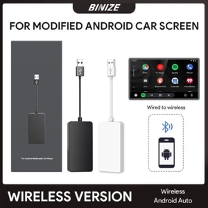 Adaptador Binize USB con cable con Apple CarPlay Android Auto Dongle Multimedia Play - Imagen 1 de 9