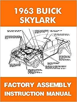 Buick Skylark 1963 manual de montaje de fábrica Foto 1 de 1
