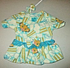 M Dog dress [lion king] fleece handmade
