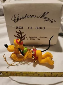 Disney Pluto Christmas Ornament #111 New Open Box - Picture 1 of 3