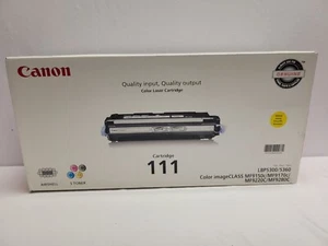 OEM Canon Yellow Color Laser Cartridge 111 S Toner LBP5300/5360, MF9150c/9170c - Picture 1 of 2