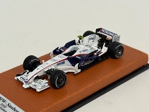 1/43 BMW -Sauber F1.08 from 2008 F1 Season of Robert Kubica Leather base JPN153 - Picture 1 of 7