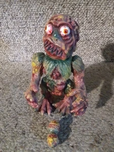 Rare Moleman Bukimi Blasters w/Mini Monster Limited Edition Sofubi Vinyl 6" - Picture 1 of 16