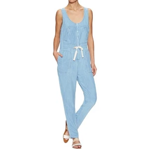 L'Agence Jumpsuit Chambray ärmellos Tunnelzug - Bild 1 von 13