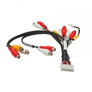 Rca Pre Salida Phono Cable Cableado Conexión para Alpine INE-S900R - Imagen 1 de 9