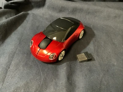 Red Sports Car 2.4 GHz Wireless Optical Mouse - Image 1 of 4