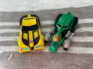 Transformers Grimlock & Bumblebee Warrior Hasbro Dickie Toys Light&Sound Robots - Picture 1 of 9
