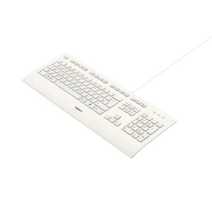 Logitech K280e Tastatur QWERTZ Business weiß deutsch kabelgebunden USB - Bild 1 von 4