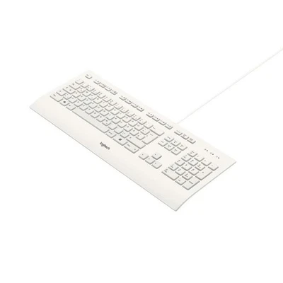 Logitech K280e Tastatur QWERTZ Business weiß deutsch kabelgebunden USB - Bild 1 von 4
