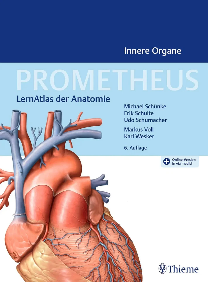 PROMETHEUS Innere Organe LernAtlas Anatomie Michael Schünke (u. a.) Bundle 2022 - Bild 1 von 1