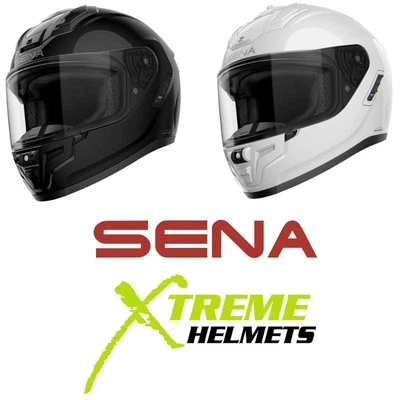 Capacete integrado Bluetooth Sena Phantom viseira solar interna DOT ECE S-2XL - Imagem 1 de 4