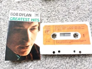 BOB DYLAN GREATEST HITS CASSETTE( CBS 40-62847 PAPER LABELS) - Picture 1 of 8