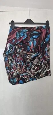 PETER PILOTTO Falda Midi Muestra Talla UK8 Nueva Sin Etiquetas Foto 1 de 4