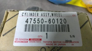 NEW OEM 47550-60120 Genuine Toyota CYLINDER ASSY, Wheel - Picture 1 of 3