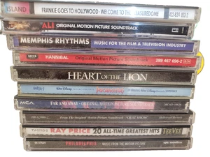 10 Assort CD's Soundtracks Ali Hannibal Pocahontas far & away quiz show + (C4) - Picture 1 of 1