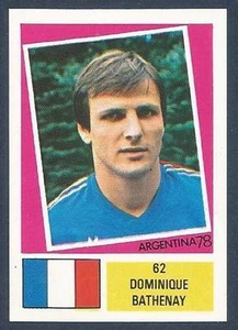 FKS 1978-ARGENTINA 78 - #062-FRANCIA-DOMINIQUE BATHENAY - Imagen 1 de 1