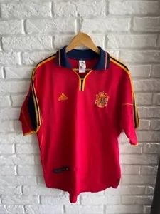 Vintage Adidas Spain National Team jersey soccer football shirt size L - Picture 1 of 13