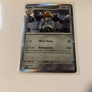 Melmetal - 104/162 - Holographic - Rare - Pokémon Trading Card Game - Picture 1 of 2