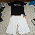 NWT Junior Boys  US Polo Assn Shorts SZ 18 NBA Shirt Size Extra Large