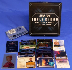 CAJA DE INFLEXIONES STAR TREK ABRÍ KURROS, CAÑA, ARTILLERO AUTOS JASON ALEXANDER - Imagen 1 de 11