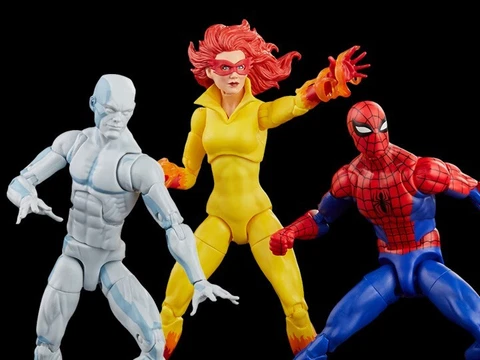Spider-Man and His Amazing Friends Marvel Legends Exclusive Three-Pack BY HASBRO Cover