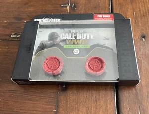 NEW KontrolFreek - FPS Freek Call of Duty: WWII Thumbsticks for Xbox One - Red - Picture 1 of 3