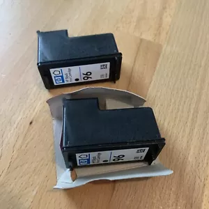 2x Original HP 96 Drucker Tintenpatrone schwarz ohne Tasche C8767W - Bild 1 von 3