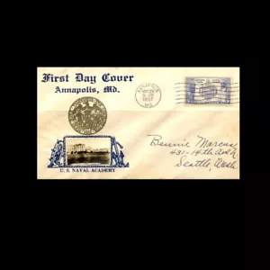 US Stamp Regular Issues Used, VF S#794 PL# 22 Crosby Cachet... - Bild 1 von 1