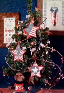 CHRISTMAS ORNAMENTS ANGEL & SAMPLER to CROSS STITCH by FRIENDS IN NEEDLEWORK - Picture 1 of 1