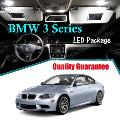 White LED Interior Light Package For BMW 3 Series E90 E92 328i M3 335i 2006-2012 - Image 1 of 4
