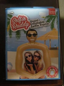 Neu in Verpackung Drinking Buddy Selfie Rahmen - RIESIGER aufblasbarer Selfie Rahmen - Bild 1 von 3