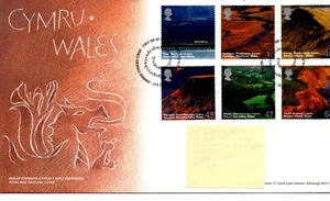 GB - FIRST DAY COVER - FDC - COMMEMS -2004- Wales - Pmk Llanfair - Picture 1 of 1