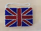 Union Jack Beaded Coin Purse Unbranded