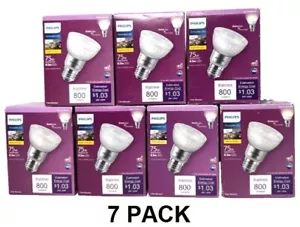 Philips 75W Soft White LED PAR20 Dimmable Indoor Flood Light Bulbs (7 PACK) - Picture 1 of 5