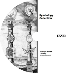 * SYMBOLOGY AND ANCIENT SYMBOLISM * 100 RARE ANCIENT BOOKS on DVD * - Picture 1 of 4
