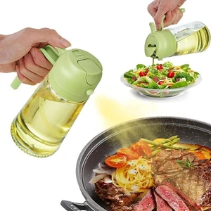 Öl Sprüher Speiseöl, 470ml Öl Sprühflasche lebensmittelecht, Ölspray zum Kochen - Bild 1 von 21