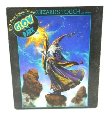 Ceaco Puzzle 550 Pieces Wizard's Touch Glow in the Dark 24''X 18'' # 233-12 2002 - Image 1 of 4