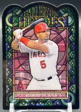 2013 Topps Archives Gallery of Heroes ALBERT PUJOLS #AP Die-Cut Stained Glass