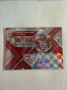 K210,506- 2018 Elite Draft Picks Auto Aspirations Red #162 Connor Williams #/75 - Picture 1 of 1