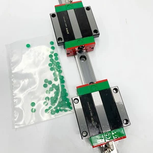 HIWIN HGR20 Linear Rail Guide L-400mm &2pc HGW20CC Block Slider Original ,DHL - Picture 1 of 12