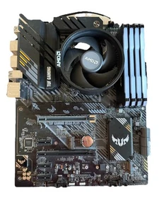 AMD Ryzen 5 5600 6-Core + 4x8GB 3200mhz Ram + 500GB nvme + Free GPU (RX560) - Afbeelding 1 van 8