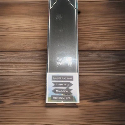 Letreros de pizarra de boda/fiesta/recepción Foto 1 de 4