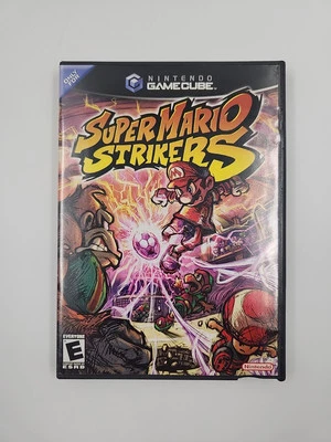 Super Mario Strikers Nintendo GameCube Complete CIB + Inserts - Image 1 of 4
