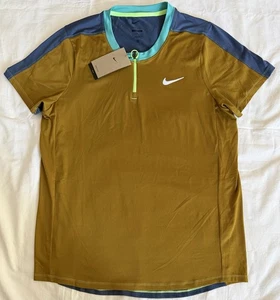 Nike Court Dri-Fit ADV Tennis Shirt DD8321-716 Men’s Sz: Large - Picture 1 of 5
